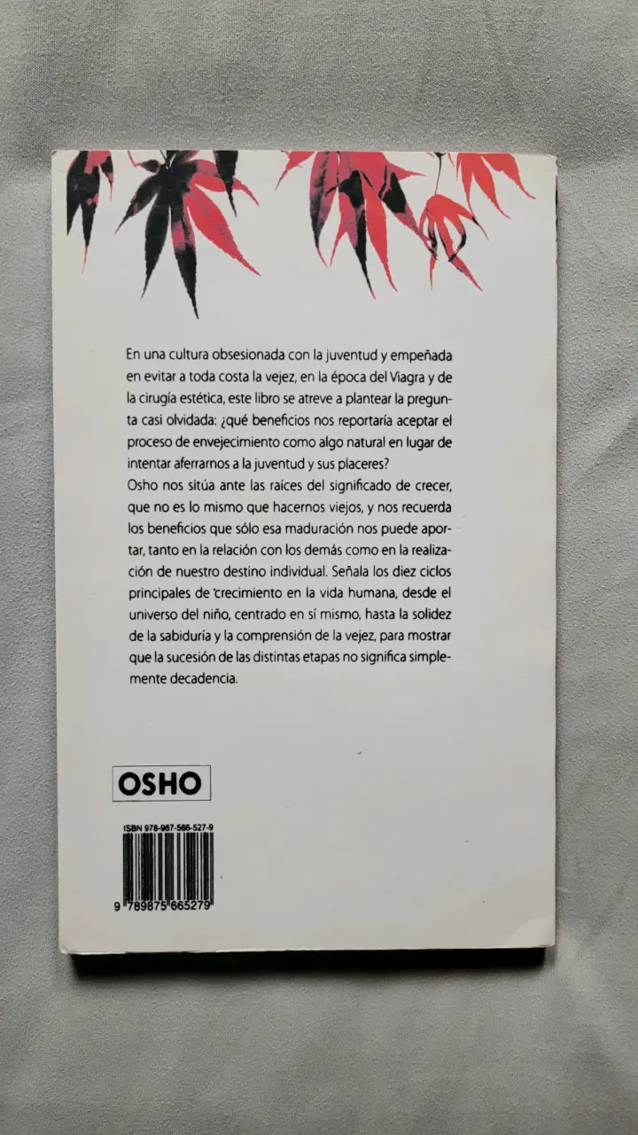 Libro Osho Madurez - 2