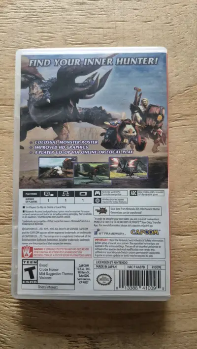 Juego Nintendo Switch Monster Hunter - miniatura 5