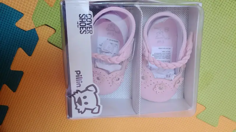 Zapatos rosados para bebé - 2