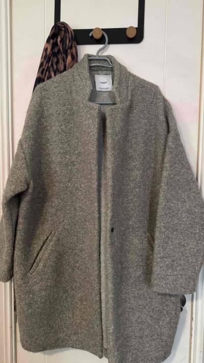 Abrigo gris Mango - miniatura 1