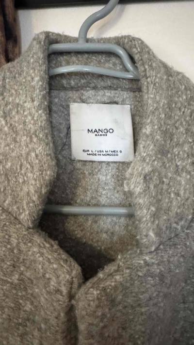 Abrigo gris Mango - miniatura 2