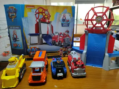 Torre de Aventura Paw Patrol con vehículos - miniatura 1