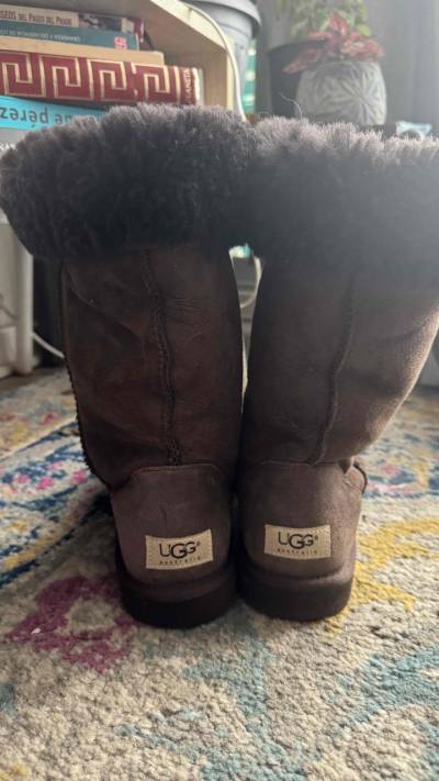 Botas de gamuza UGG marrón - miniatura 2