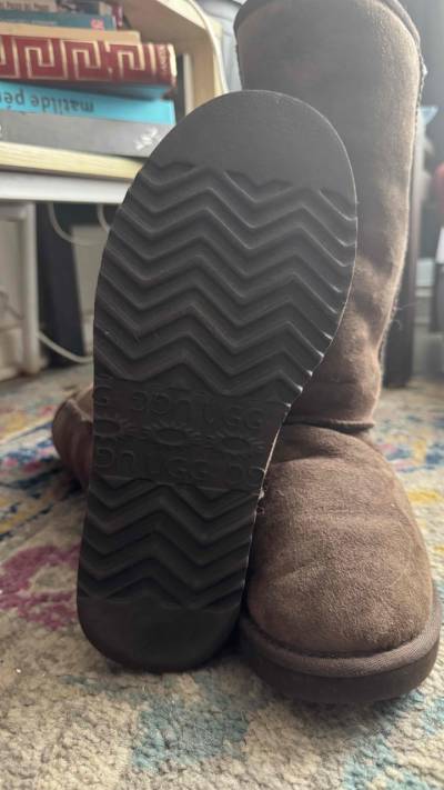 Botas de gamuza UGG marrón - miniatura 4