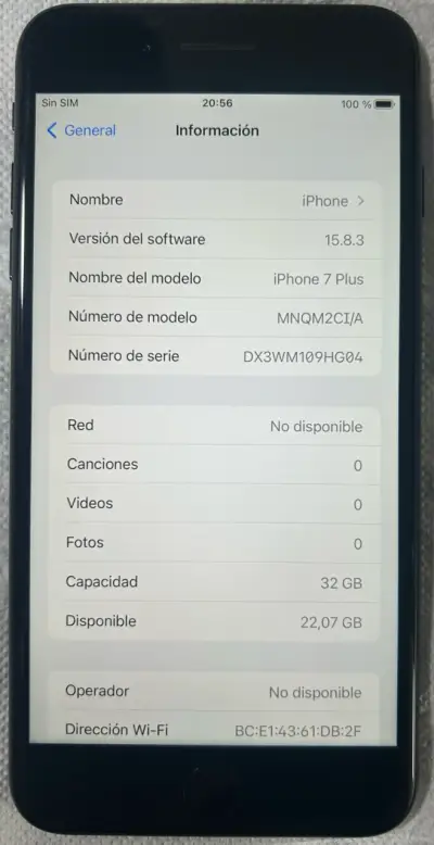 iPhone 7 Plus 32 gb  negro - miniatura 2