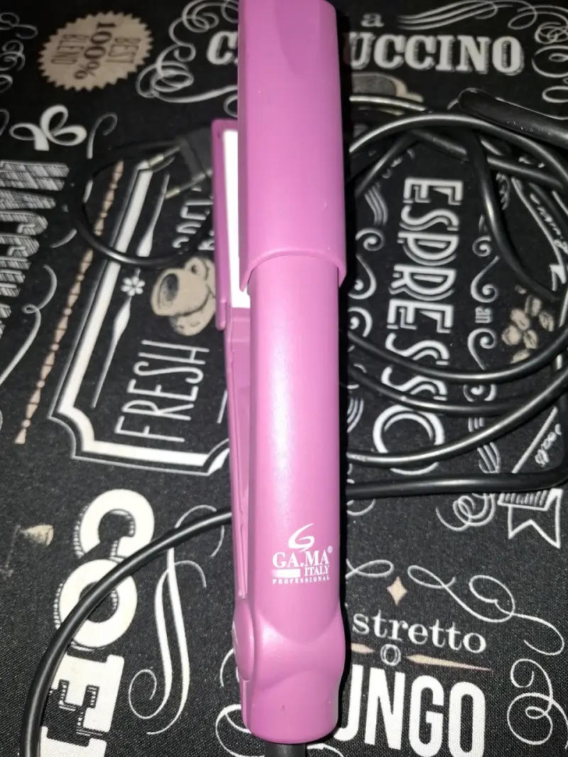 Plancha de pelo rosa compacta - 3