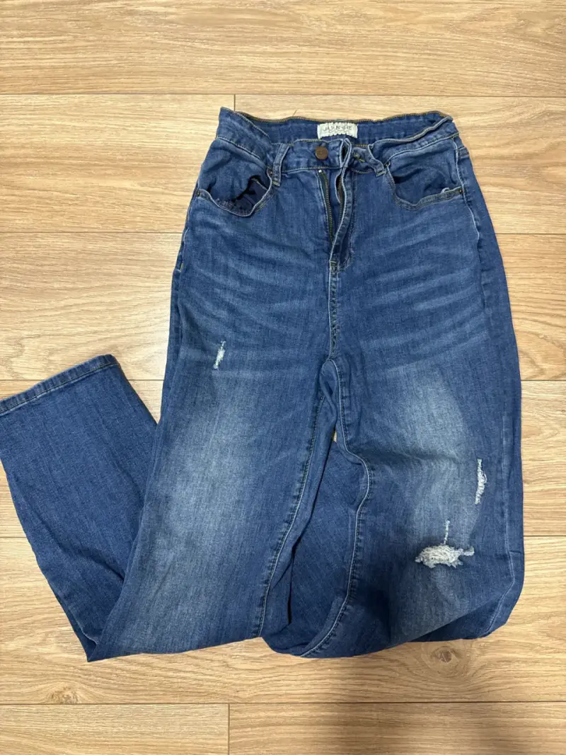 Jeans azul desgastados - 3