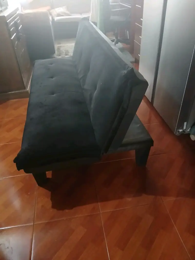 Sofá cama negro - 3