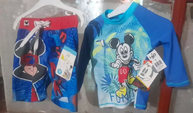 Traje baño infantil Mickey Mouse