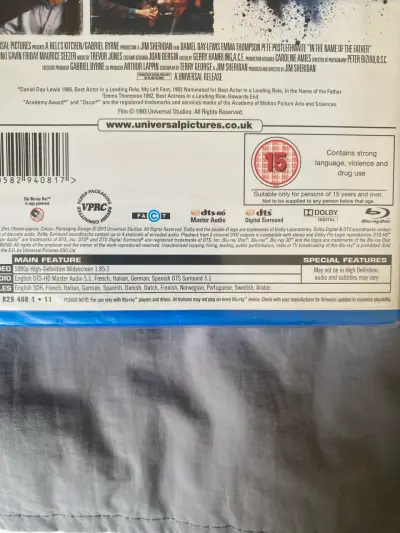 Blu-ray In the Name of the Father - miniatura 3