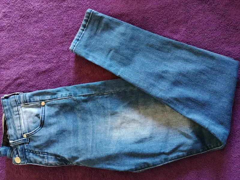 Jeans de mezclilla azul - 3