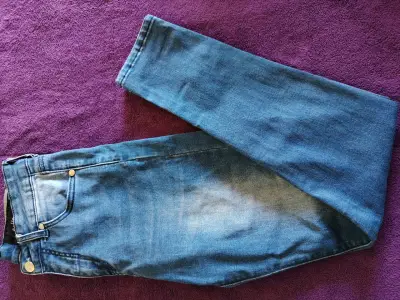 Jeans de mezclilla azul - miniatura 3