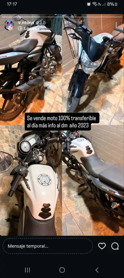 Motocicleta Pulsar NS125 en venta - miniatura 1