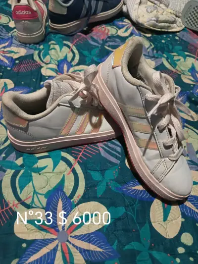 Zapatillas infantiles rosa N°32 - miniatura 2
