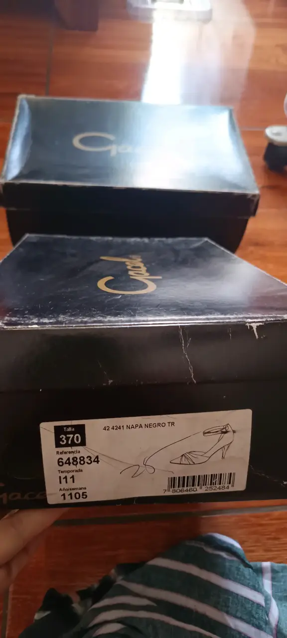 Tacones negros elegantes marca Gacel, originales - 3