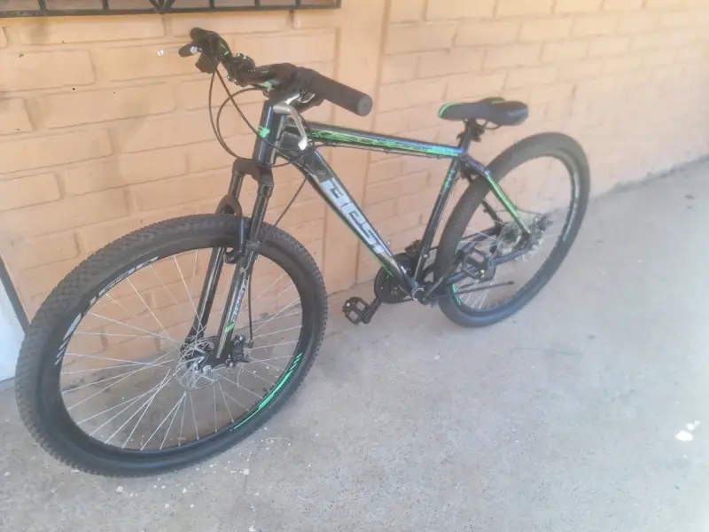 Bicicleta otis bets verde y negra - 2