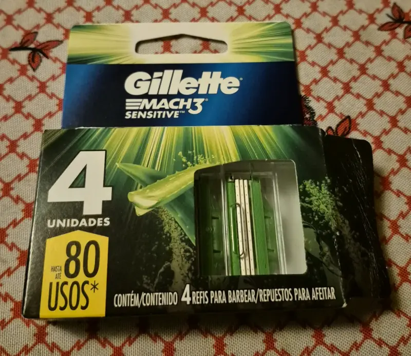 Cuchillas Gillette Mach3 Sensitive