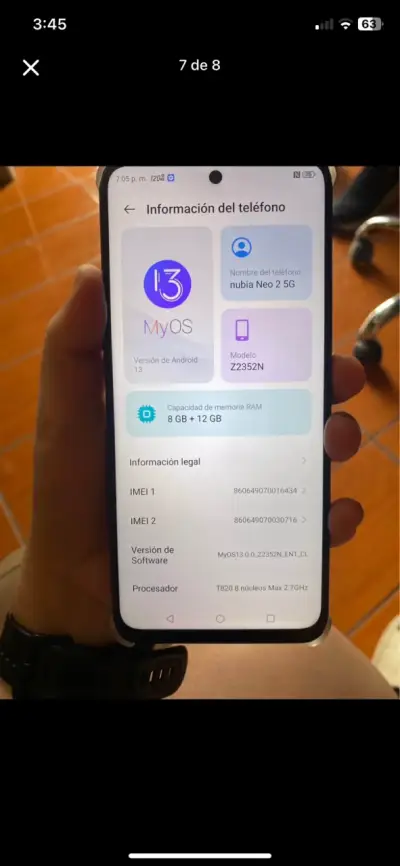 Celular nubia neo 2 5G - miniatura 5