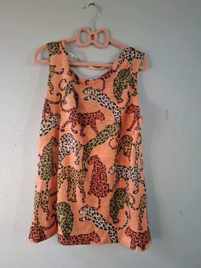 Blusa estampada animal print - miniatura 1