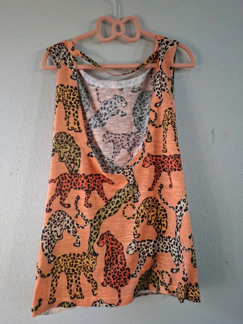Blusa estampada animal print - 2