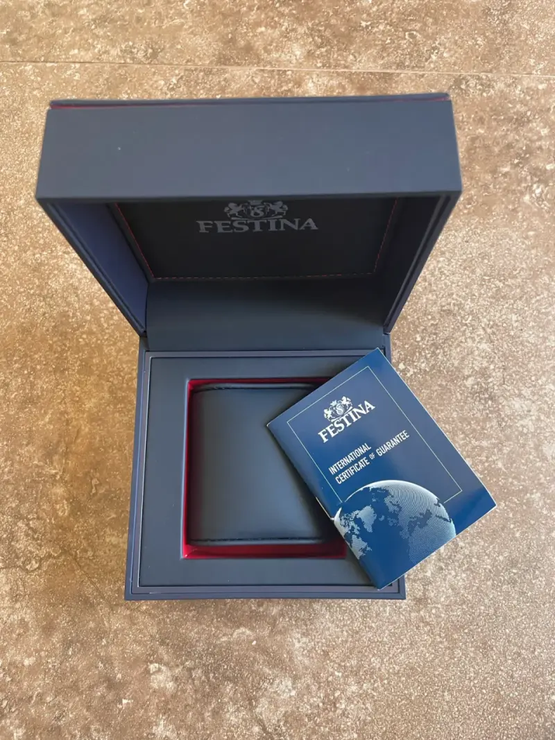 Caja para reloj Festina azul - 2