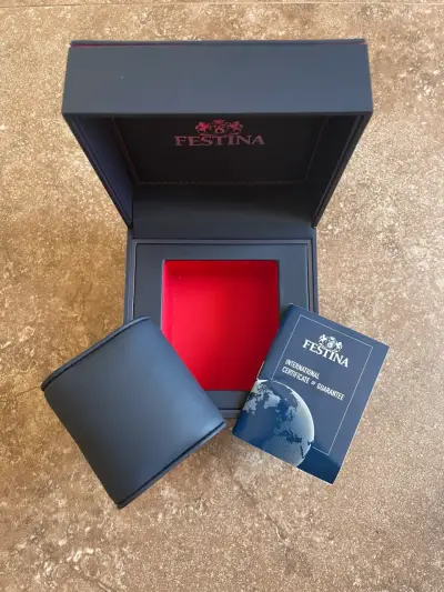 Caja para reloj Festina azul - miniatura 4