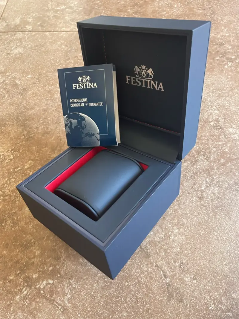 Caja para reloj Festina azul - 5