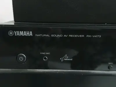 Home Theater Yamaha RX-V473 + Parlantes Jamo | Blu - miniatura 3