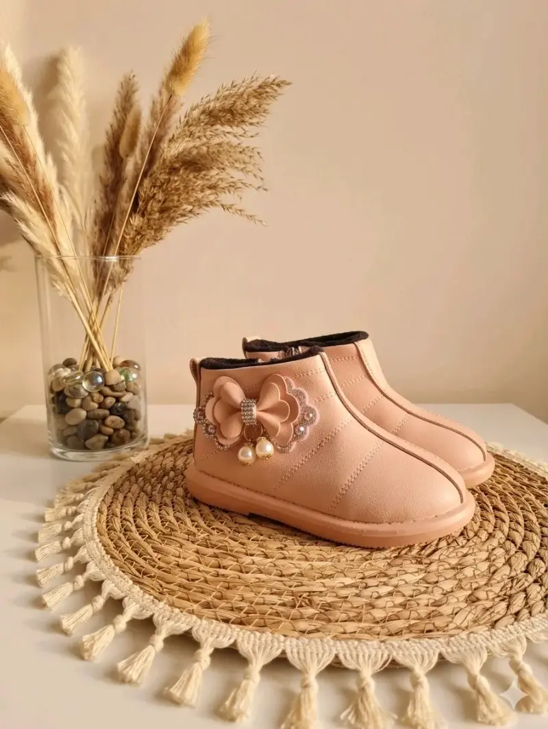 Botas rosadas para niña - 2