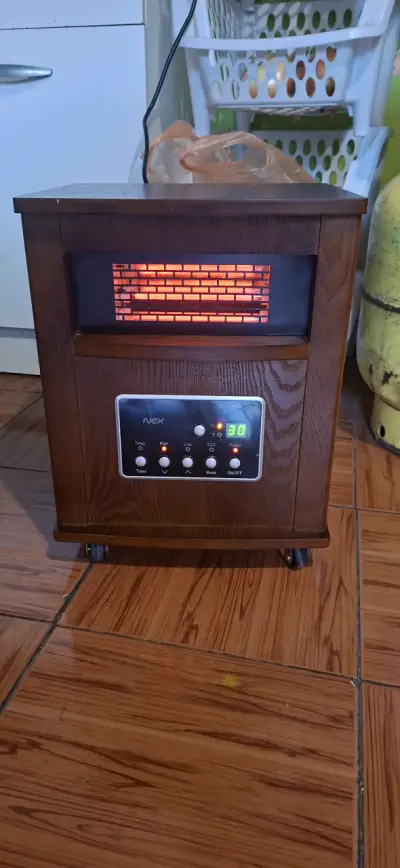 Estufa eléctrica NEX madera - miniatura 1