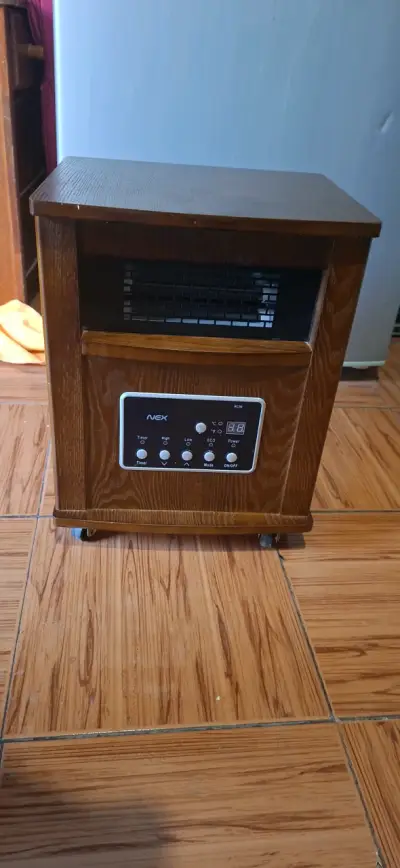 Estufa eléctrica NEX madera - miniatura 2