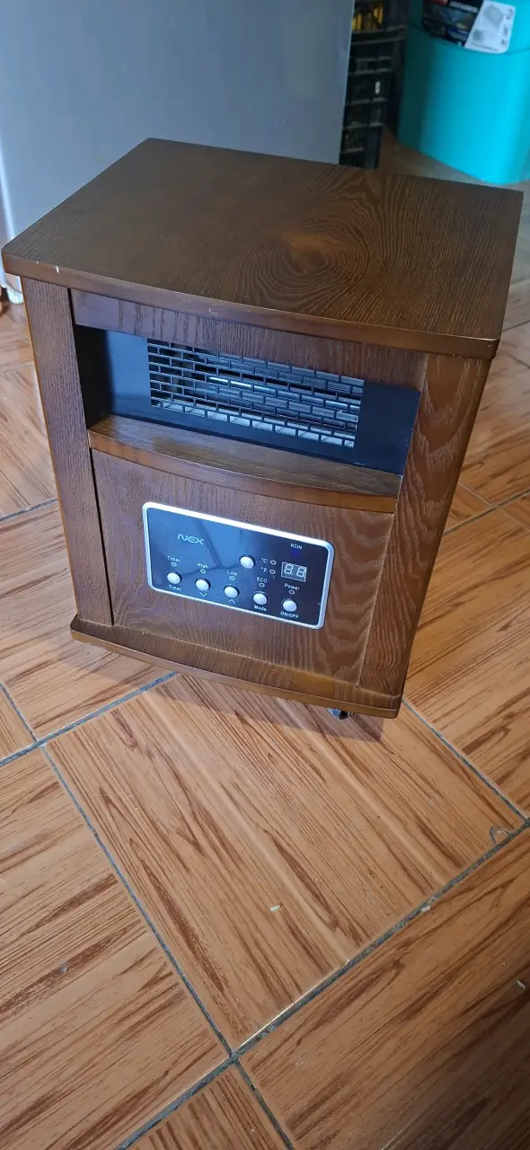 Estufa eléctrica NEX madera - 4