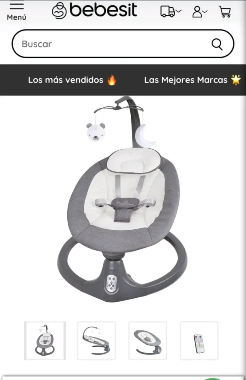 Hamaca para bebé Bebesit - 2