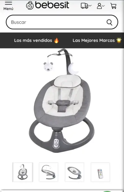 Hamaca para bebé Bebesit - miniatura 2
