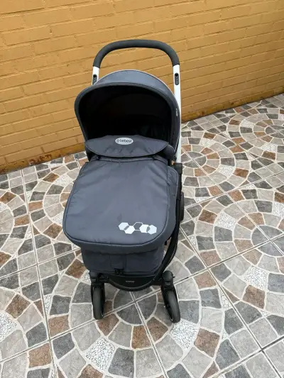 Coche para bebé gris Bebesit - miniatura 6