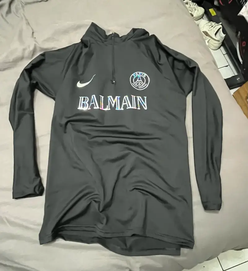 Polerón negro Balmain PSG - 3