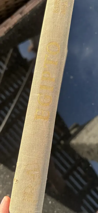 Libro antiguo sobre Egipto - miniatura 1
