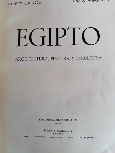 Libro antiguo sobre Egipto - miniatura 2