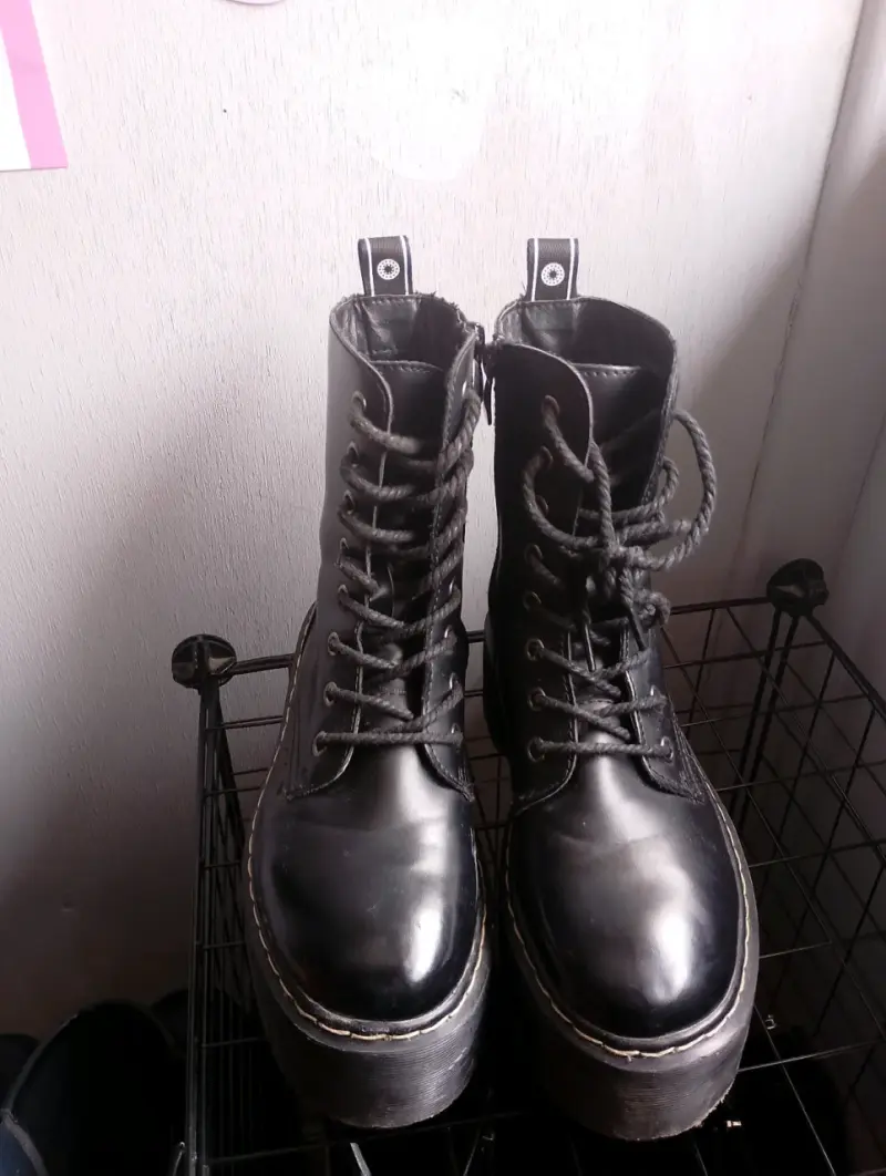Botas plataforma negras - 2