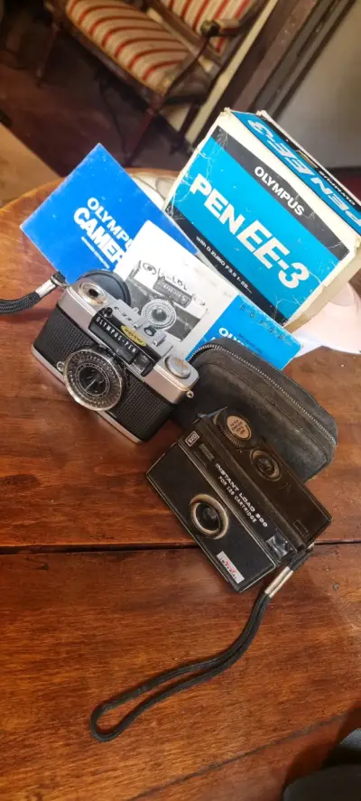 Cámara Olympus Pen EE-3 vintage como nueva - miniatura 3