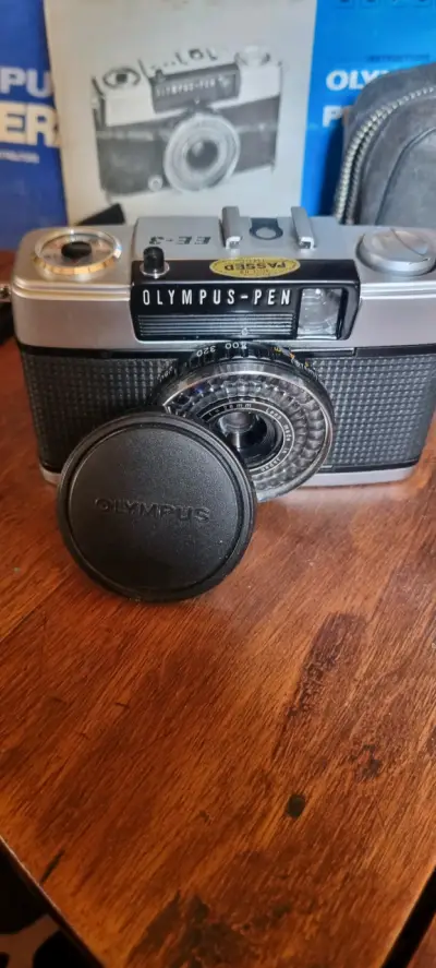 Cámara Olympus Pen EE-3 vintage como nueva - miniatura 5