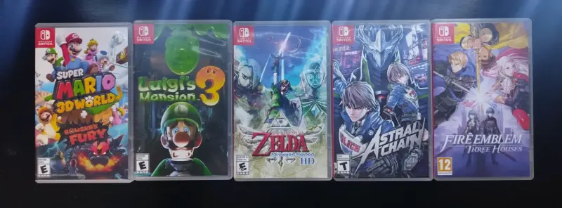 Juegos Nintendo Switch variados