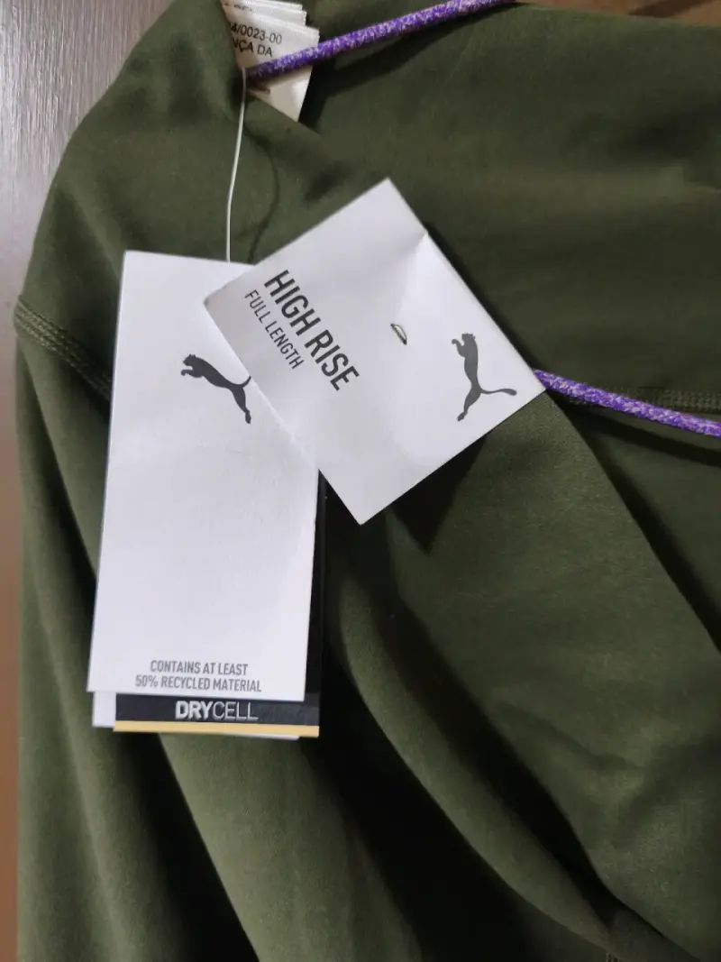 Calza deportiva verde militar marca puma - 3