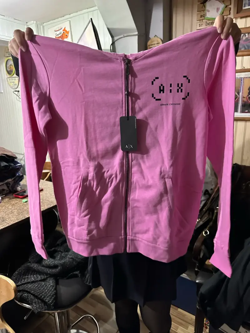 Polerón rosa Armani Exchange