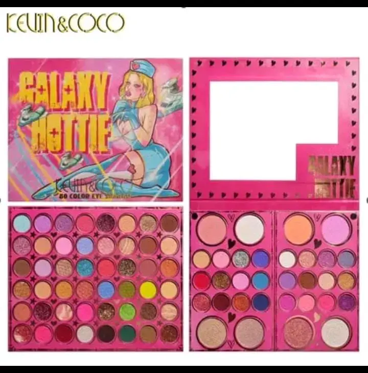 Paleta de sombras de ojos 60 colores