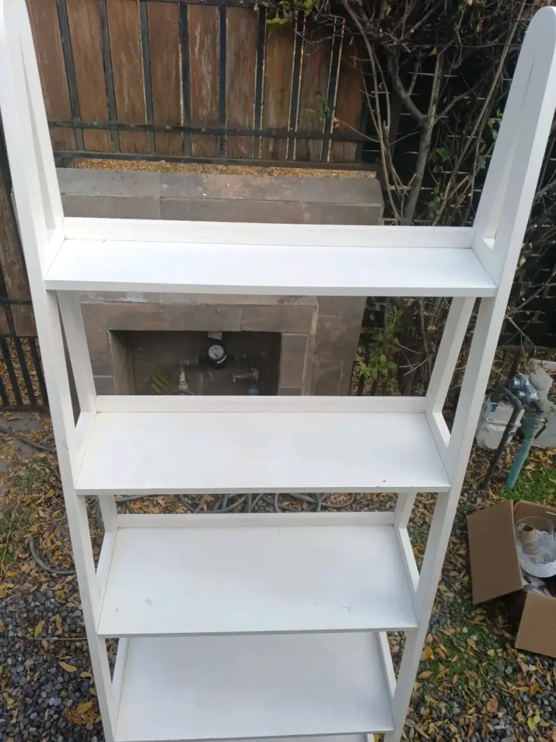 Estantería blanca de 5 niveles - 2
