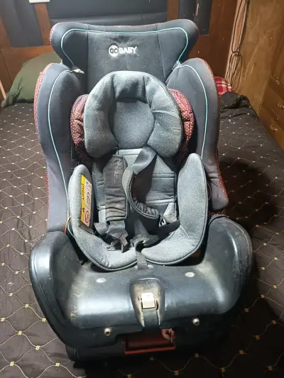Silla de auto Go Baby gris - miniatura 1