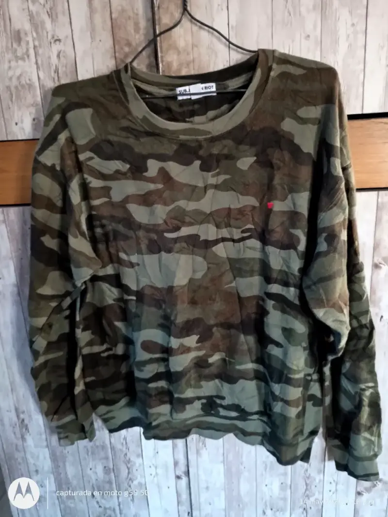 Polerón camuflado - 1