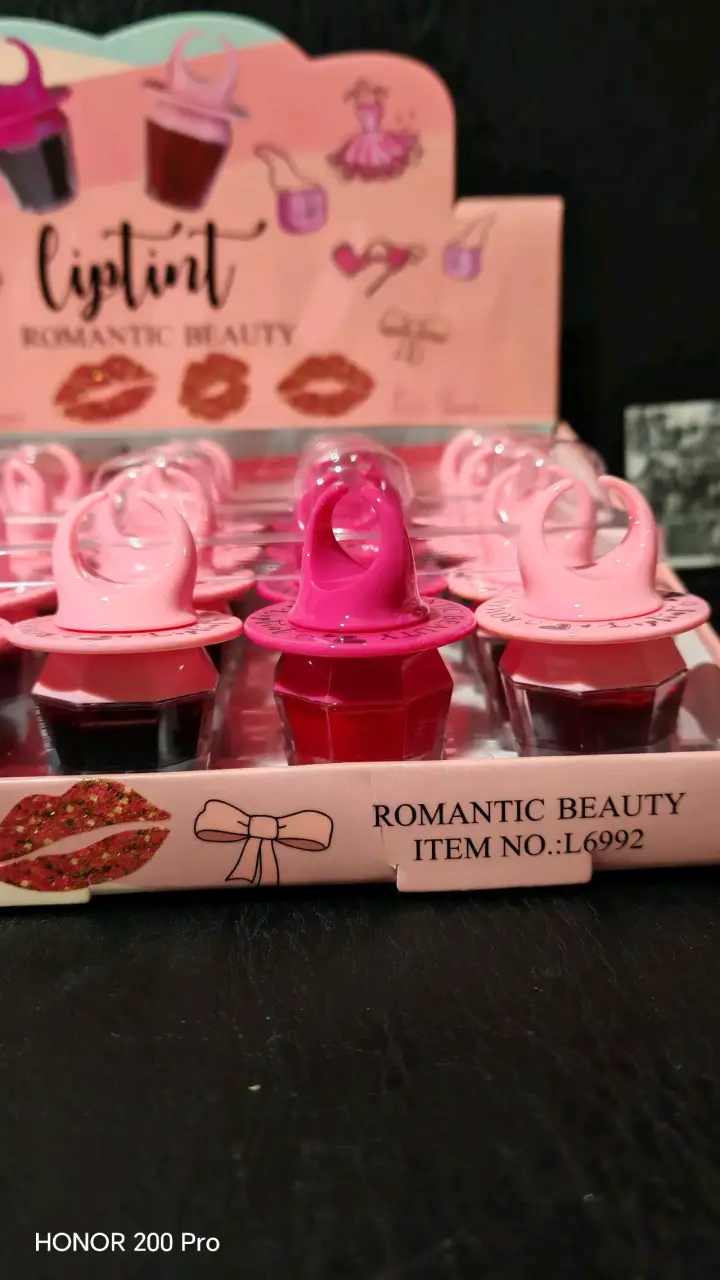 Set de lip tint Romantic Beauty - 3