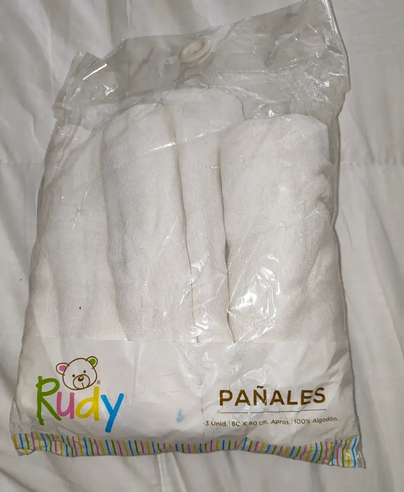 Pañales de algodón Rudy - 2